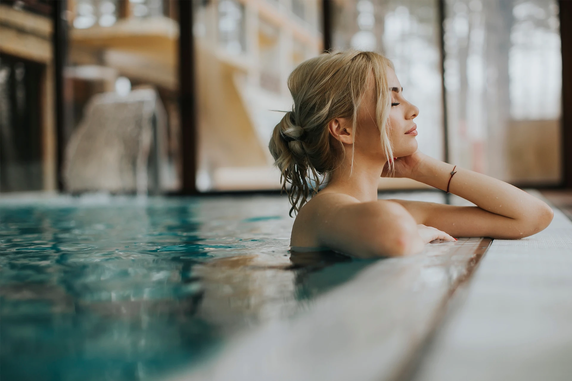 Girl in Pool